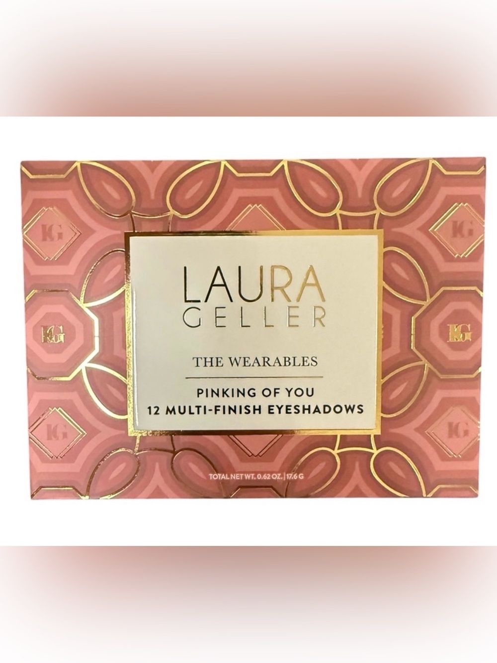 Laura Geller Pink Multi-Finish 12-Color Eyeshadow Palette